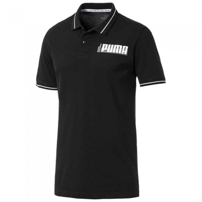 [해외]푸마 Athletics 반팔 폴로 셔츠 137016923 Black / Black