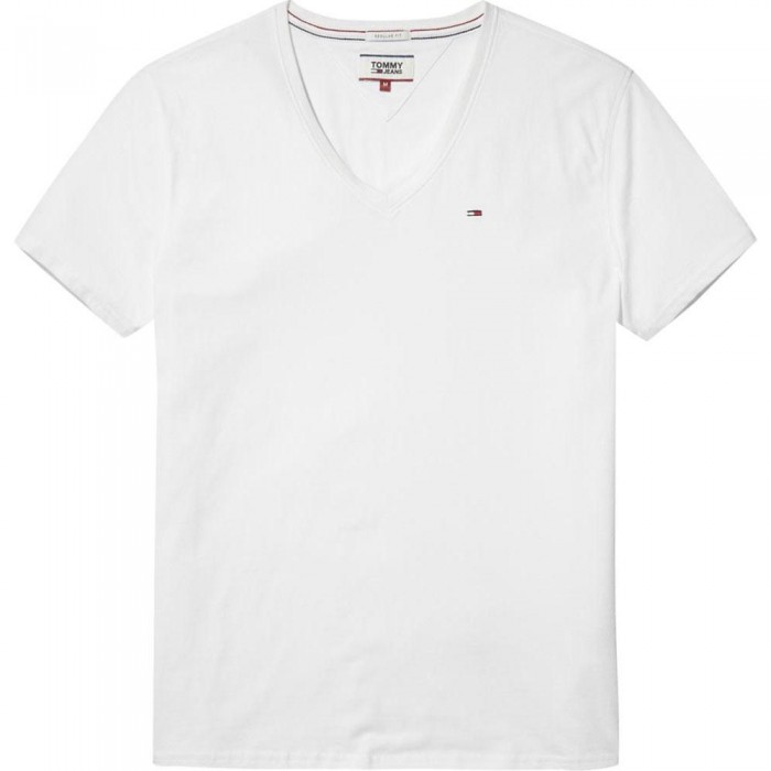 [해외]타미 진 Original V-넥 반팔 티셔츠 136907693 Classic White