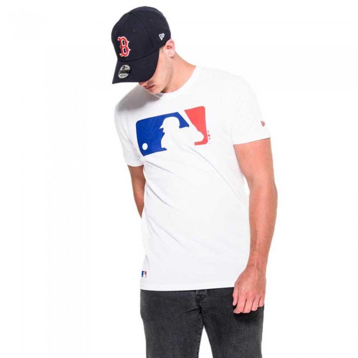 [해외]뉴에라 반팔 티셔츠 MLB 로고 136601039 Optic White