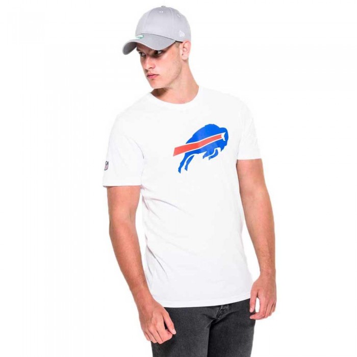 [해외]뉴에라 반팔 티셔츠 Buffalo Bills 팀 로고 136601063 Optic White