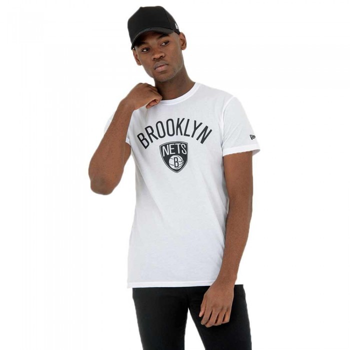 [해외]뉴에라 팀 로고 Brooklyn Nets 반팔 티셔츠 136788960 White