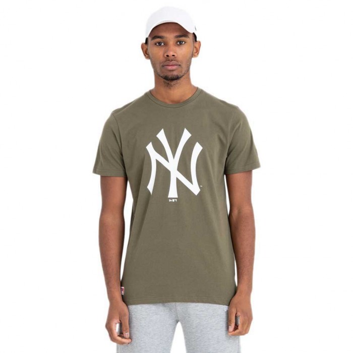 [해외]뉴에라 MLB 팀 Logo New York Yankees 반팔 티셔츠 137145463 Green Med