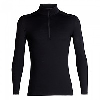 [해외]아이스브레이커 200 Oasis Merino 긴팔 베이스 레이어 1136879898 Black