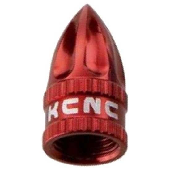 [해외]KCNC 스토퍼 Valve Cap CNC Presta Set 1136900009 Red