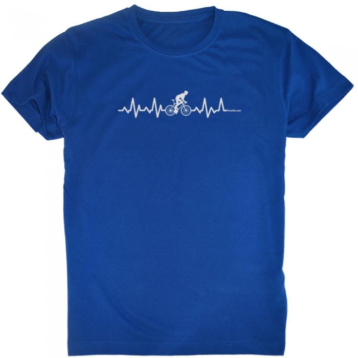[해외]KRUSKIS Biking Heartbeat 반팔 티셔츠 1136887538 Royal Blue
