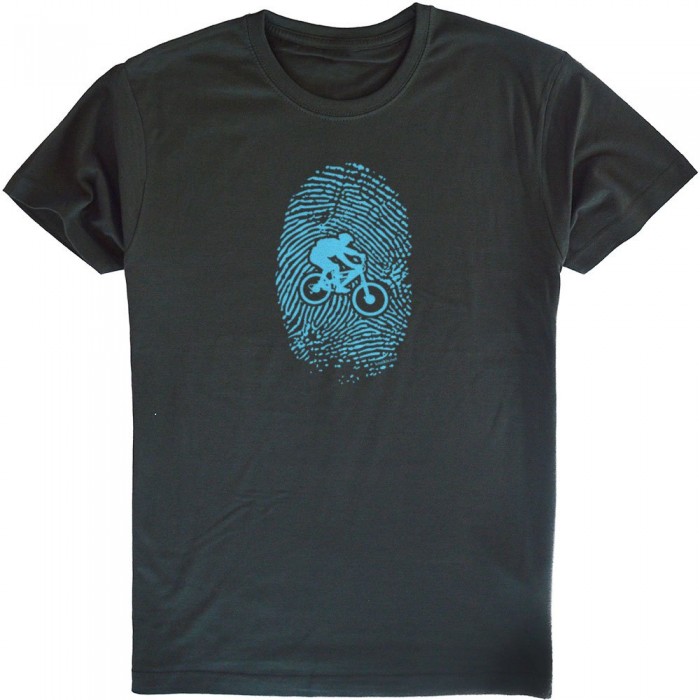 [해외]KRUSKIS MTB Fingerprint 반팔 티셔츠 1137039737 Dark Grey