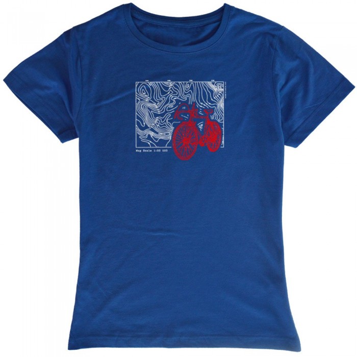 [해외]KRUSKIS Topographic 반팔 티셔츠 1137151623 Royal Blue