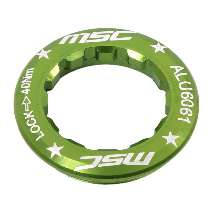 [해외]MSC 폐쇄 Single Speed Casette Lock Ring 1136488809 Green