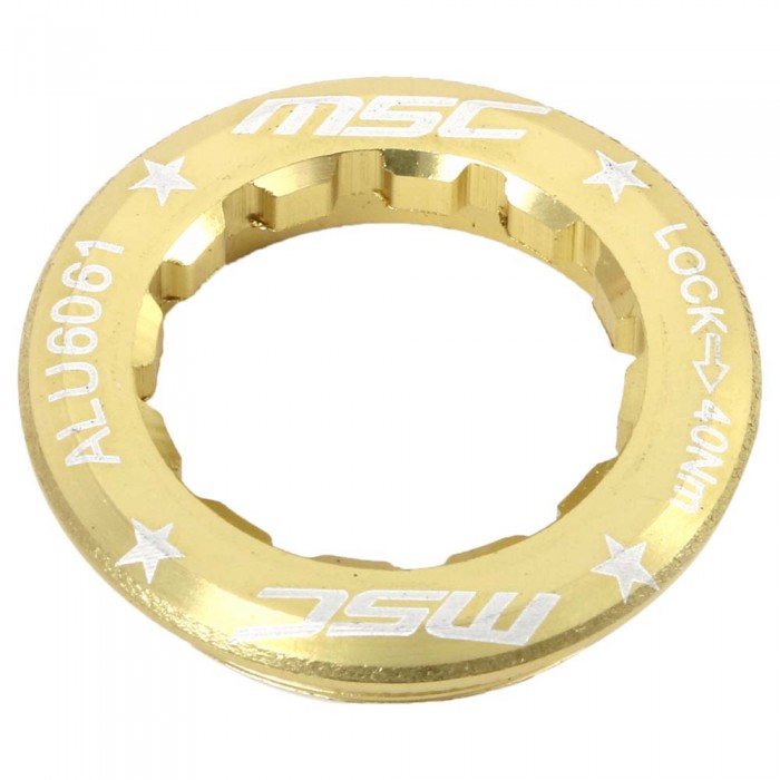 [해외]MSC 폐쇄 Single Speed Casette Lock Ring 1136488811 Yellow