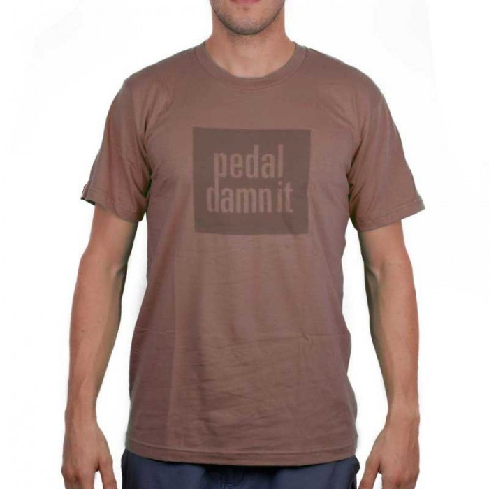 [해외]NINER Pedal Damn It 반팔 티셔츠 1137205273 Brown