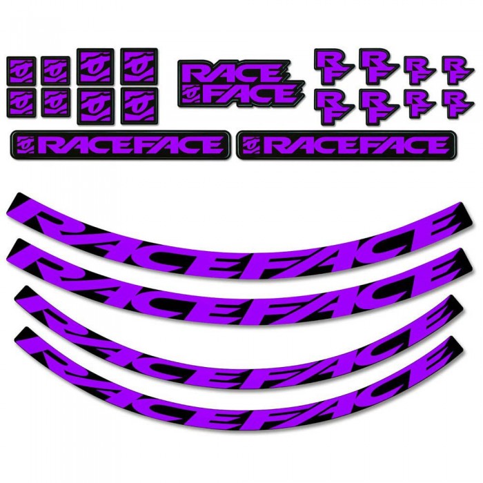 [해외]RACE FACE 상표 Turbine R Arc Offset 30 1137212311 Purple