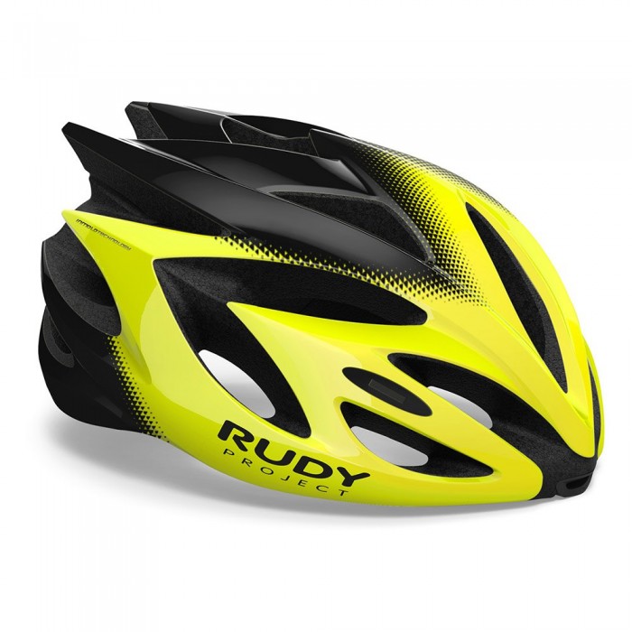 [해외]루디 프로젝트 Rush 헬멧 1136998432 Yellow Fluo / Black Shiny