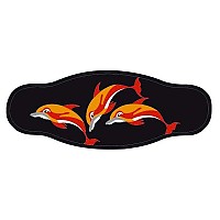 [해외]BEST DIVERS 줄자 Neoprene Mask Strap With Velcro 10622943 3 Dolphins