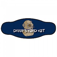 [해외]BEST DIVERS 줄자 Neoprene Mask Strap Divers Hard Hat Double 레이어 10135954384 Blue