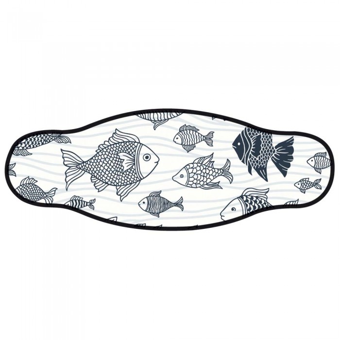 [해외]BEST DIVERS 줄자 Neoprene Mask Strap Herd Fishes With Velcro 10135954391