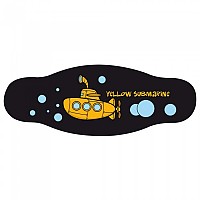 [해외]BEST DIVERS 줄자 Neoprene Mask Strap Yellow Submarine Double Velcro 10135954397 Black