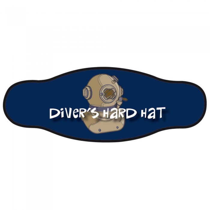 [해외]BEST DIVERS 줄자 Neoprene Mask Strap Divers Hard Hat Double Velcro 10135954400 Blue