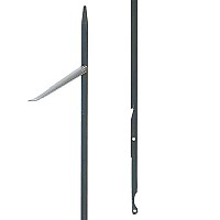 [해외]부샤 없다 Tahitian Rocksteel 6 Mm Spear 10135485 Grey