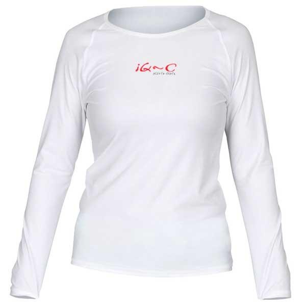 [해외]IQ-UV 긴팔 티셔츠 여성 UV 300 Loose Fit 10589622 White