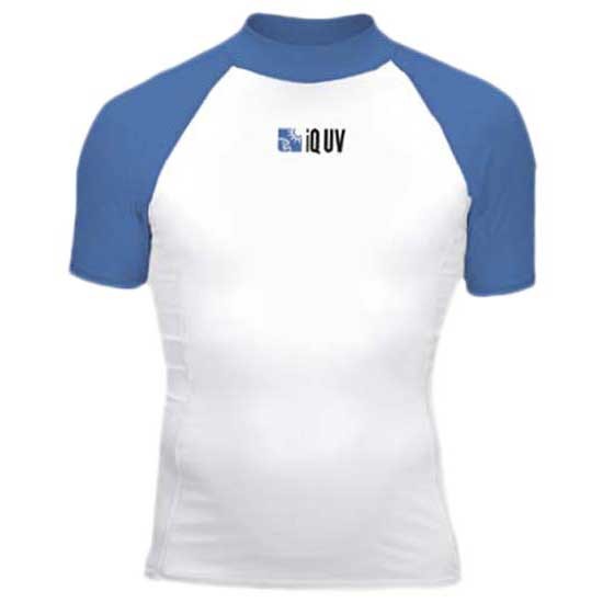 [해외]IQ-UV 반팔 티셔츠 UV 300 Slim Fit Wave 10136024489 Blue / White