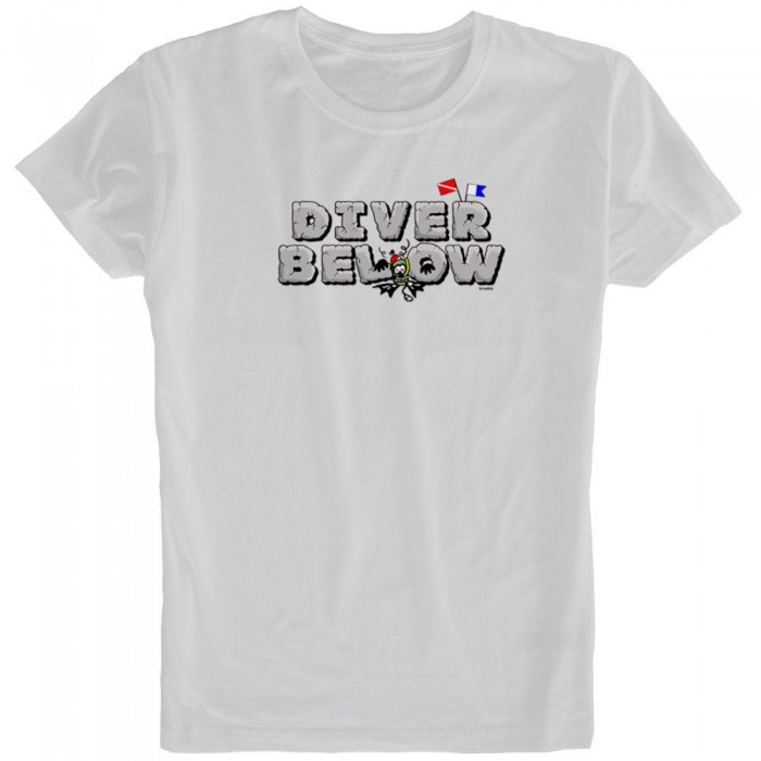 [해외]KRUSKIS Diver Below 반팔 티셔츠 1033856 White