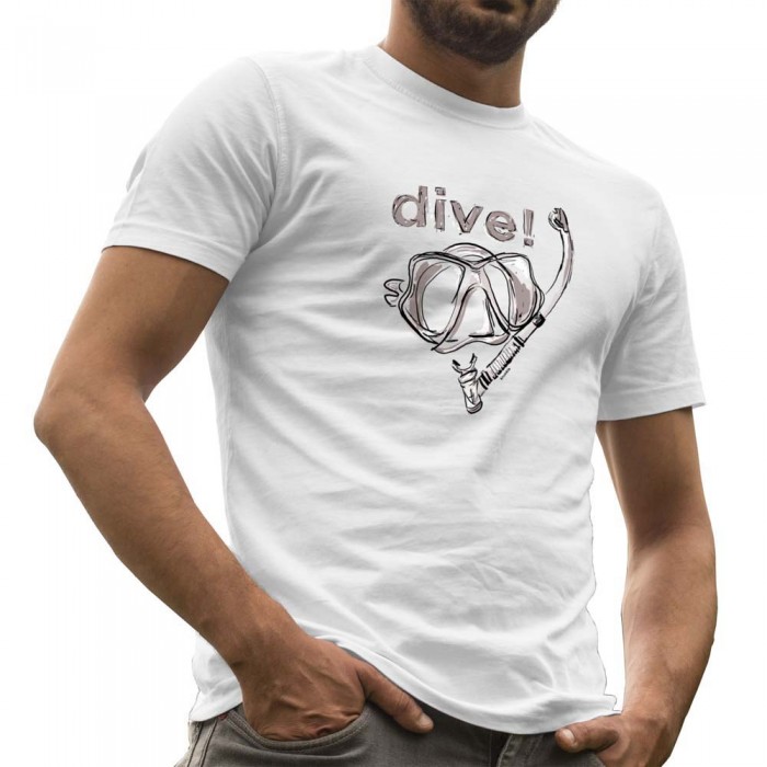 [해외]KRUSKIS Dive 반팔 티셔츠 10122853 White