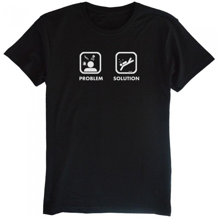 [해외]KRUSKIS 프로blem 솔루션 Dive 반팔 티셔츠 10122857 Black