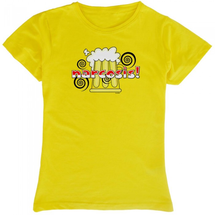 [해외]KRUSKIS Narcosis 반팔 티셔츠 10122900 Lemon Yellow
