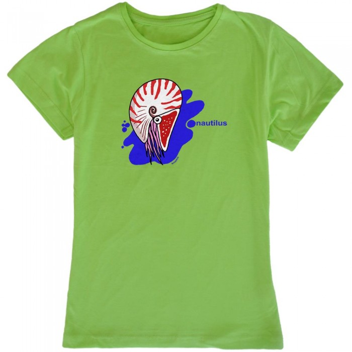 [해외]KRUSKIS Nautilus 반팔 티셔츠 10122901 Light Green