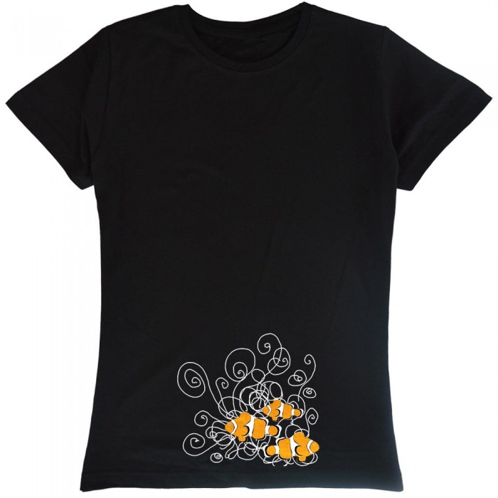 [해외]KRUSKIS Clownfish 반팔 티셔츠 10122911 Black
