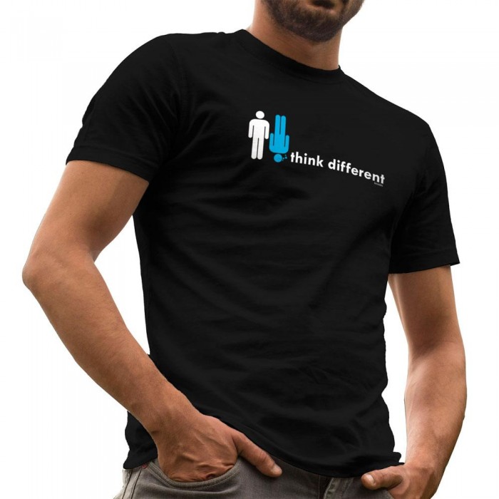 [해외]KRUSKIS Think Different 반팔 티셔츠 10136025718 Black