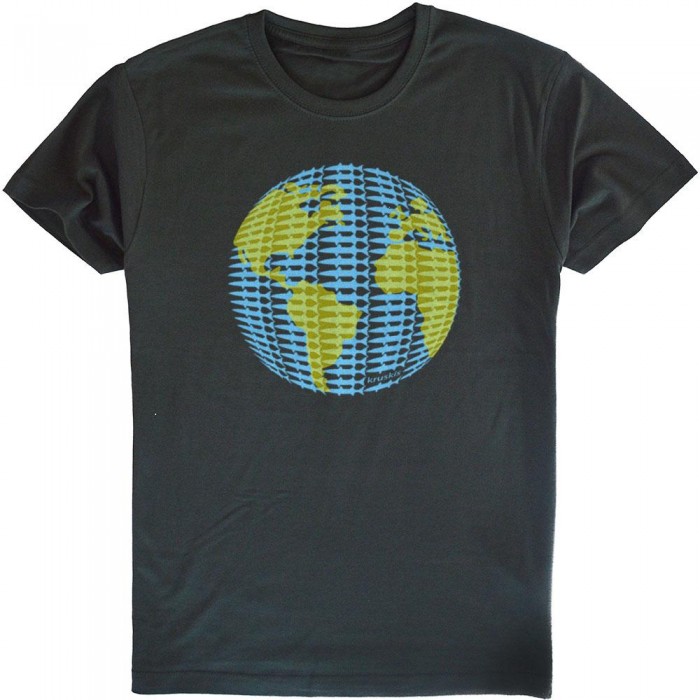[해외]KRUSKIS Barracuda World 반팔 티셔츠 10136025728 Dark Grey
