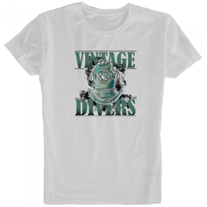 [해외]KRUSKIS Vintage Divers 반팔 티셔츠 10136025732 White