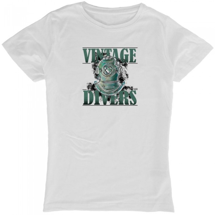 [해외]KRUSKIS 반팔 티셔츠 Vintage Divers 10136025733 White