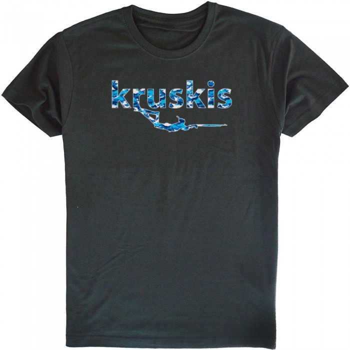 [해외]KRUSKIS Spearfishing 반팔 티셔츠 10136634181 Dark Grey