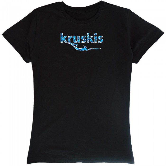 [해외]KRUSKIS Spearfishing 반팔 티셔츠 10136634183 Black