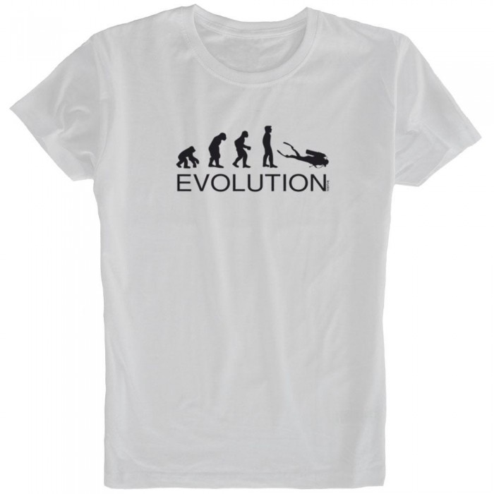 [해외]KRUSKIS Evolution Diver 반팔 티셔츠 10136634185 White
