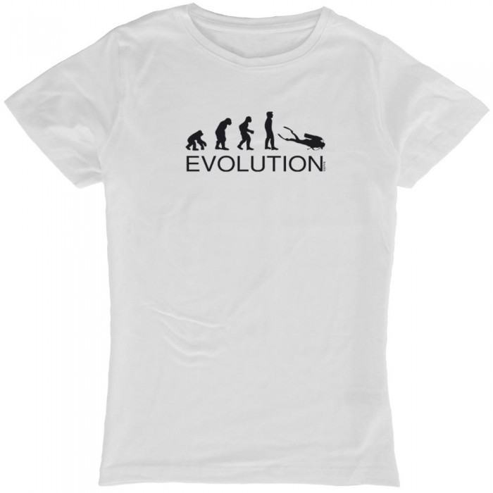 [해외]KRUSKIS Evolution Diver 반팔 티셔츠 10136634186 White