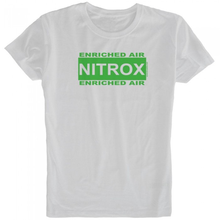 [해외]KRUSKIS Nitrox 반팔 티셔츠 10136696368 White