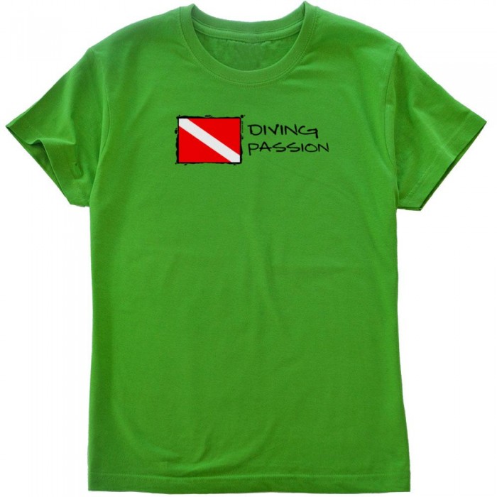 [해외]KRUSKIS Diving Passion 반팔 티셔츠 10136696373 Green