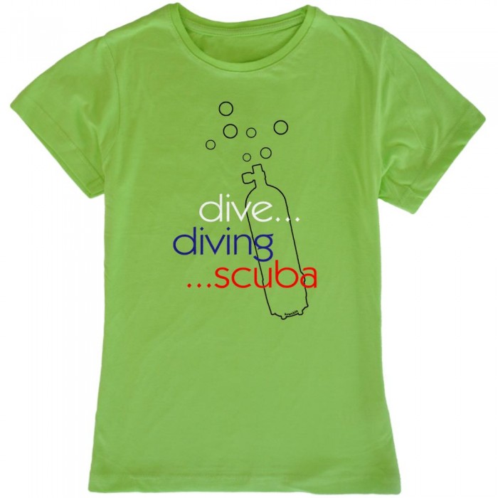 [해외]KRUSKIS Dive Diving Scuba 반팔 티셔츠 10136696424 Light Green