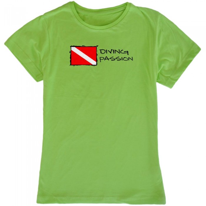 [해외]KRUSKIS Diving Passion 반팔 티셔츠 10136696427 Light Green