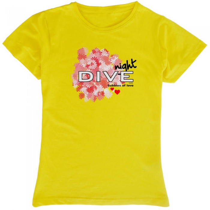 [해외]KRUSKIS Night Dive 반팔 티셔츠 10136696431 Yellow