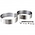 [해외]METALSUB Tank Tech Bands 60 mm 클램프 10136995086 Silver