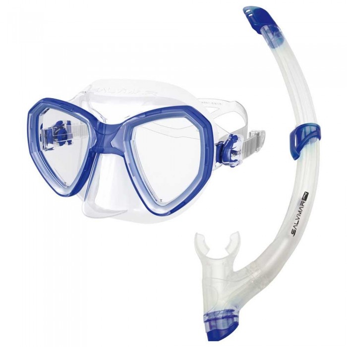 [해외]살비마 Snorkeling Kit Morpheus 스노클링 세트 10136809346 Blue