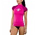 [해외]스쿠버프로 반팔 티셔츠 여성 UPF 50 Rash Guard 10136586006 Flamingo
