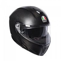 [해외]AGV OUTLET Sportmodular Solid MPLK 모듈형 헬멧 9136626685 Matt Carbon