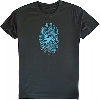 [해외]KRUSKIS 반팔 티셔츠 Off 로드 Fingerprint 9137039772 Dark Grey