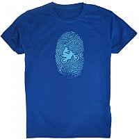 [해외]KRUSKIS Off 로드 Fingerprint 반팔 티셔츠 9137039774 Royal Blue