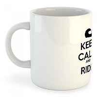 [해외]KRUSKIS Keep Calm And Ride Mug 325ml 9136490318 White